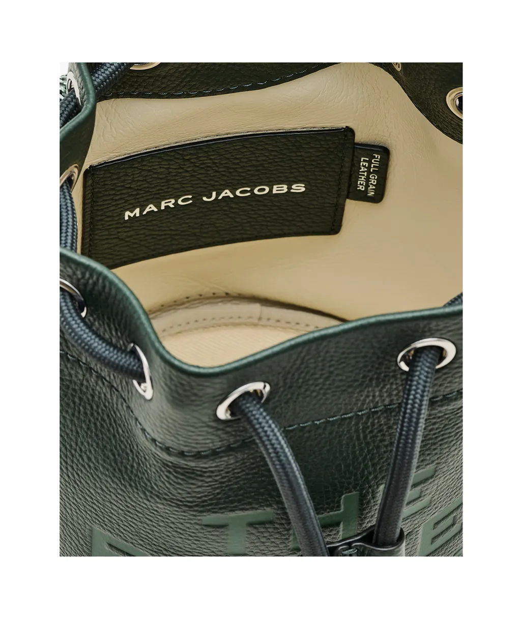 Logo Embossed Bucket Bag