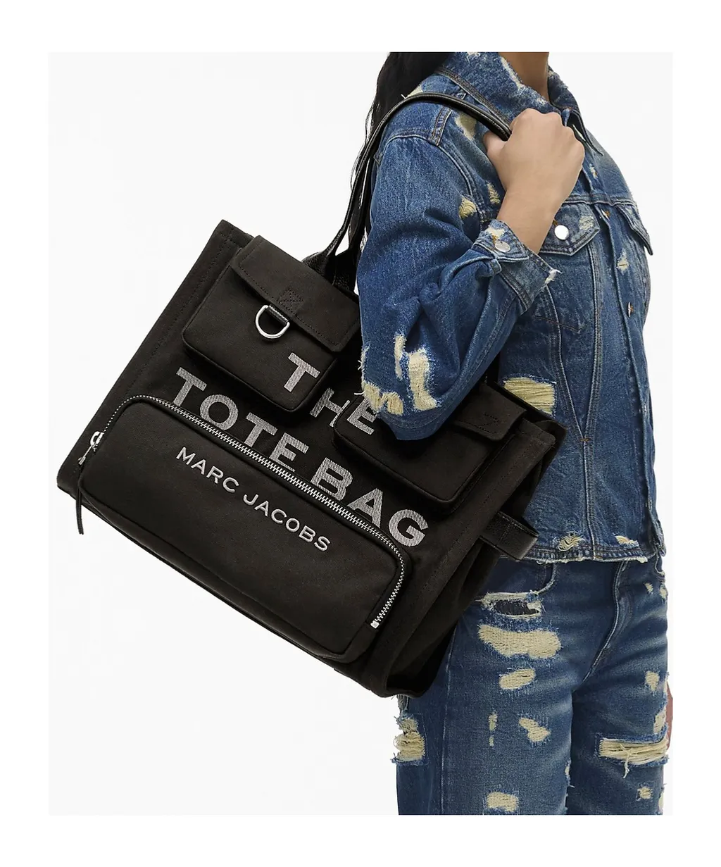The Cargo Logo Printed Large Tote Bag