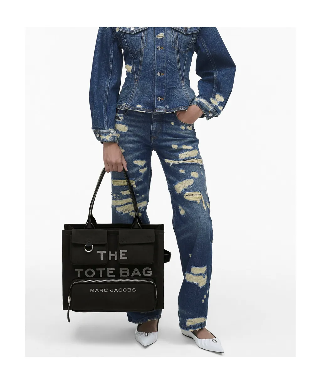 The Cargo Logo Printed Large Tote Bag