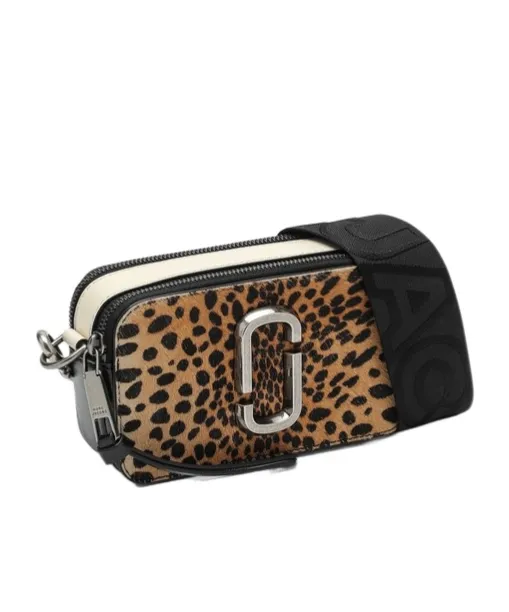 The Cheetah Leopard Printed Snapshot Bag