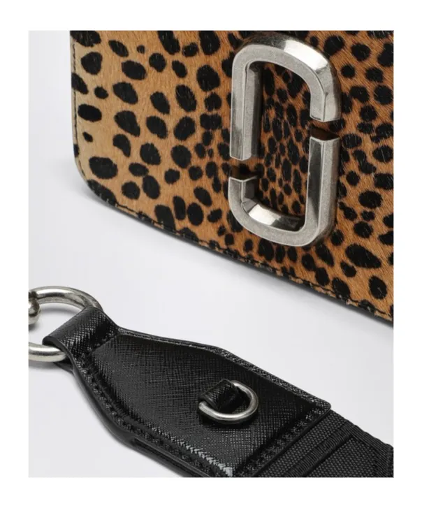 The Cheetah Leopard Printed Snapshot Bag