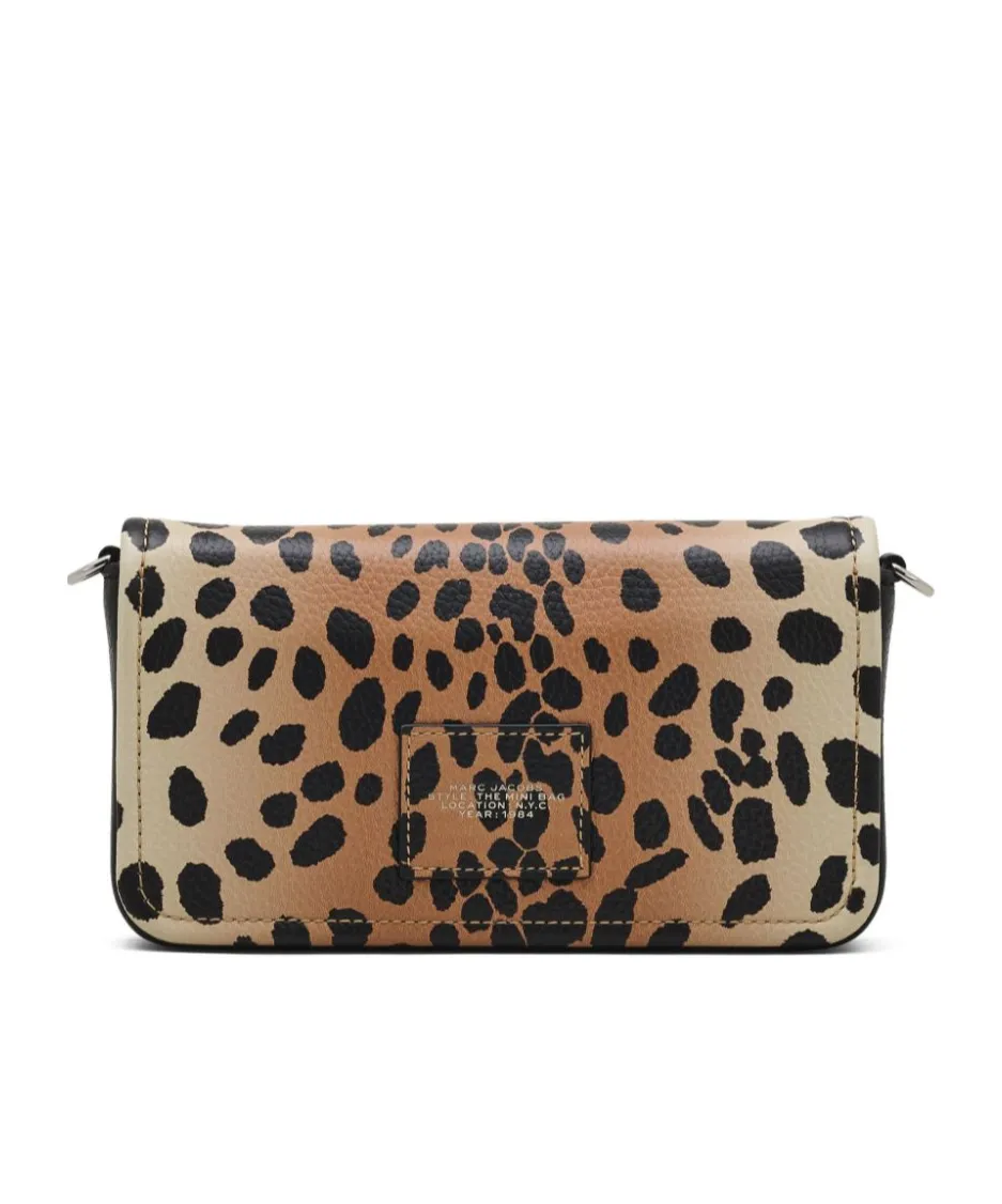 The Cheetah Chain Leopard Printed Mini Shoulder Bag
