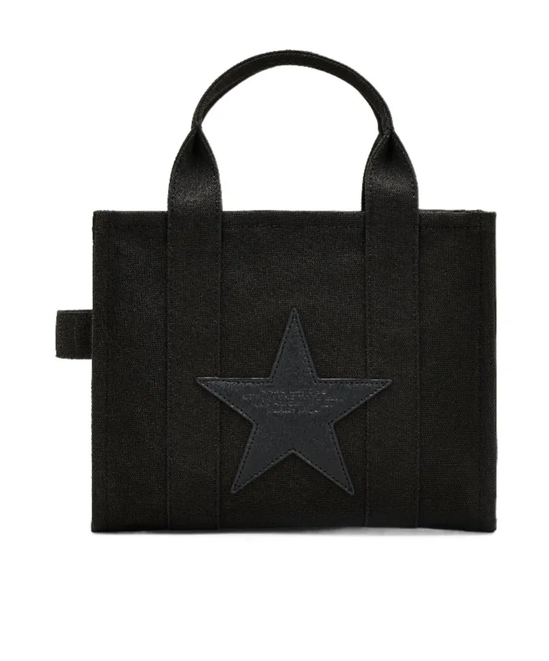 The Star Logo Printed Small Tote Bag