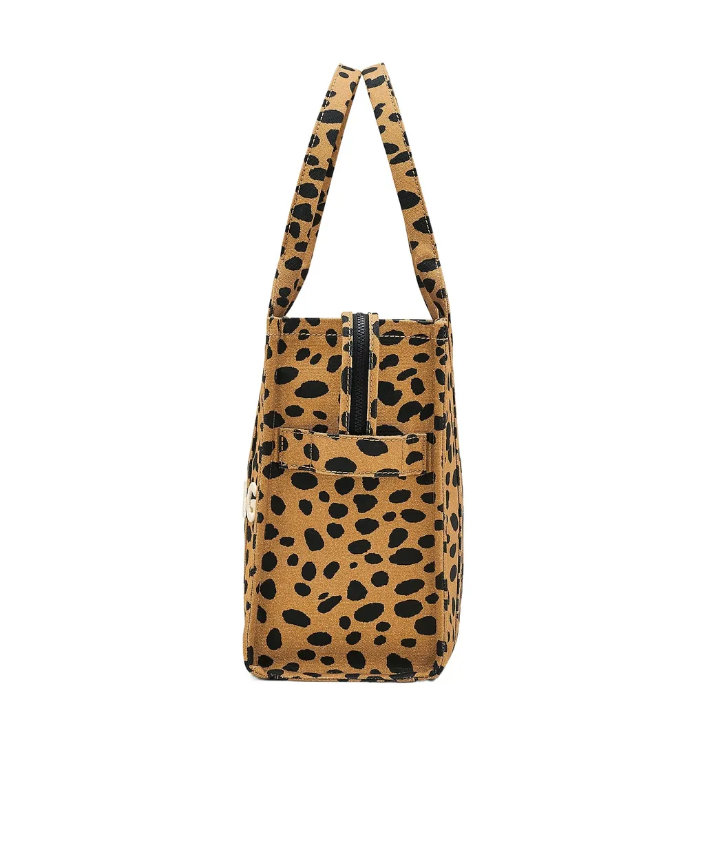 The Cheetah Logo Embroidered Large Tote Bag