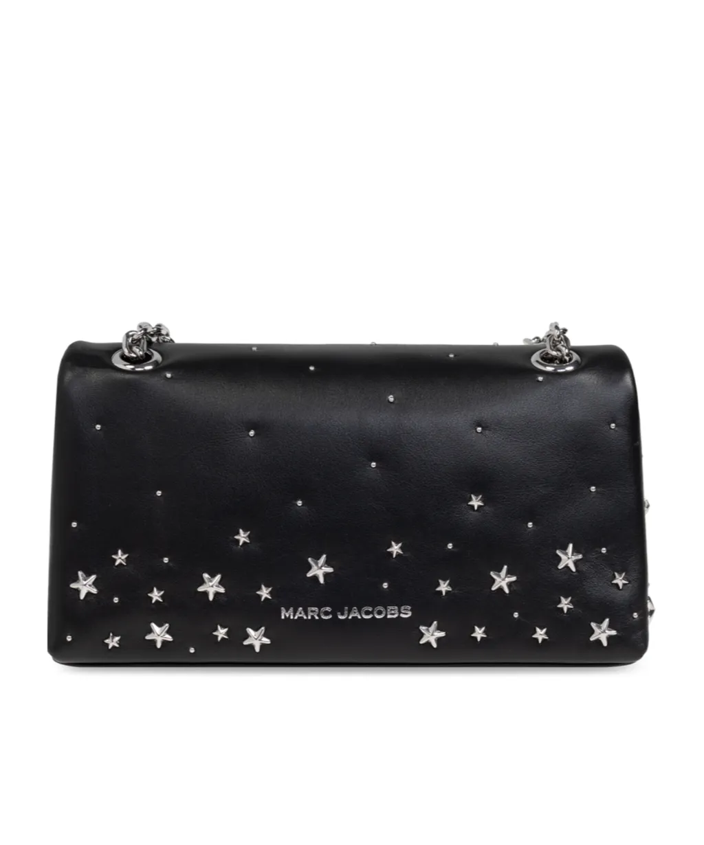 The Star Embellished Dual Chain Shoulder Bag
