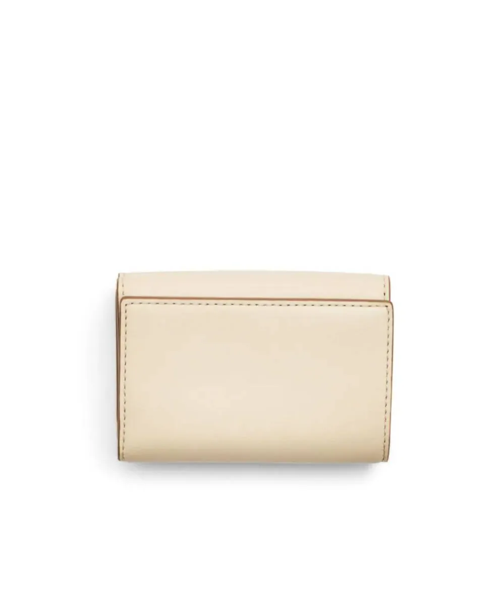 The Leather J Marc Logo-Plaque Wallet