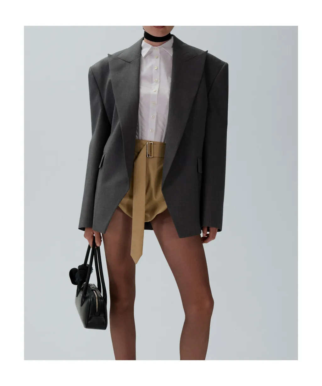 Oversized Tuxedo Blazer
