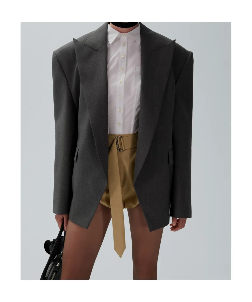 Oversized Tuxedo Blazer