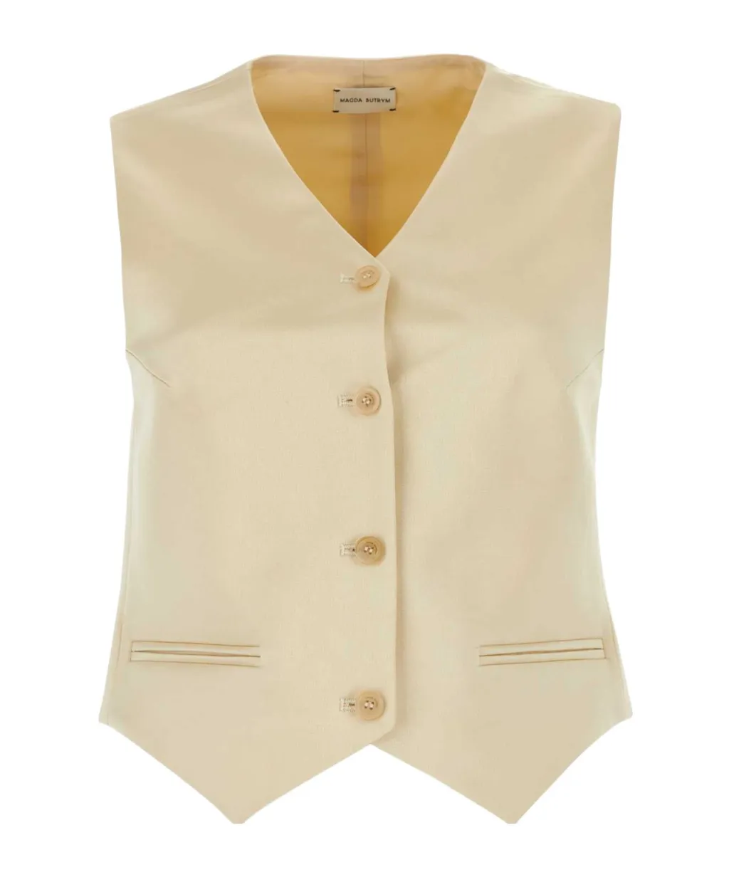 Single Breasted Tailored Gilet