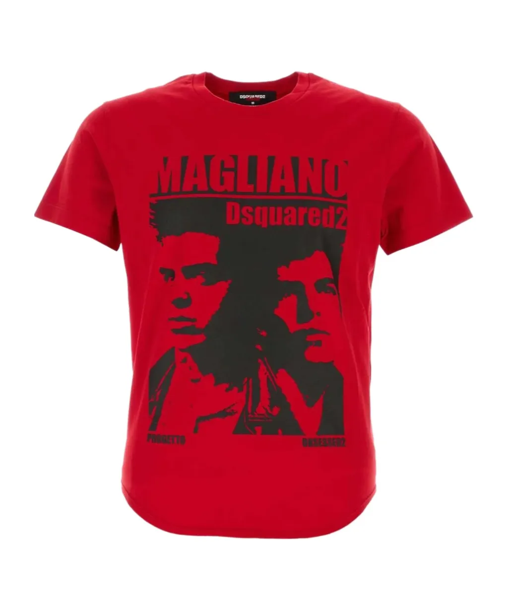Dsquared X Magliano Collaboration Crew Neck T-Shirt