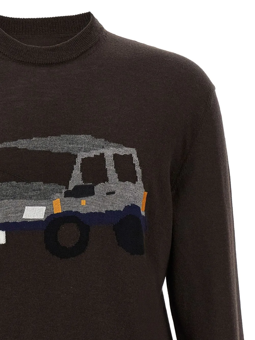 Patterned Intarsia Sweater