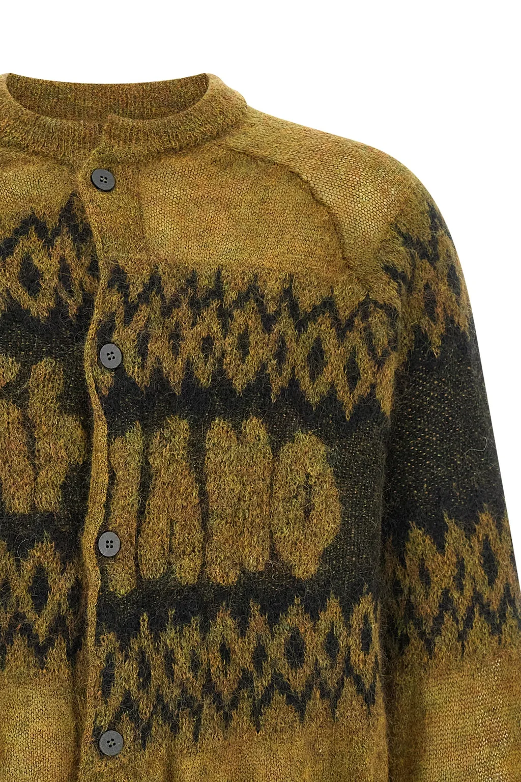 Logo Intarsia Cardigan