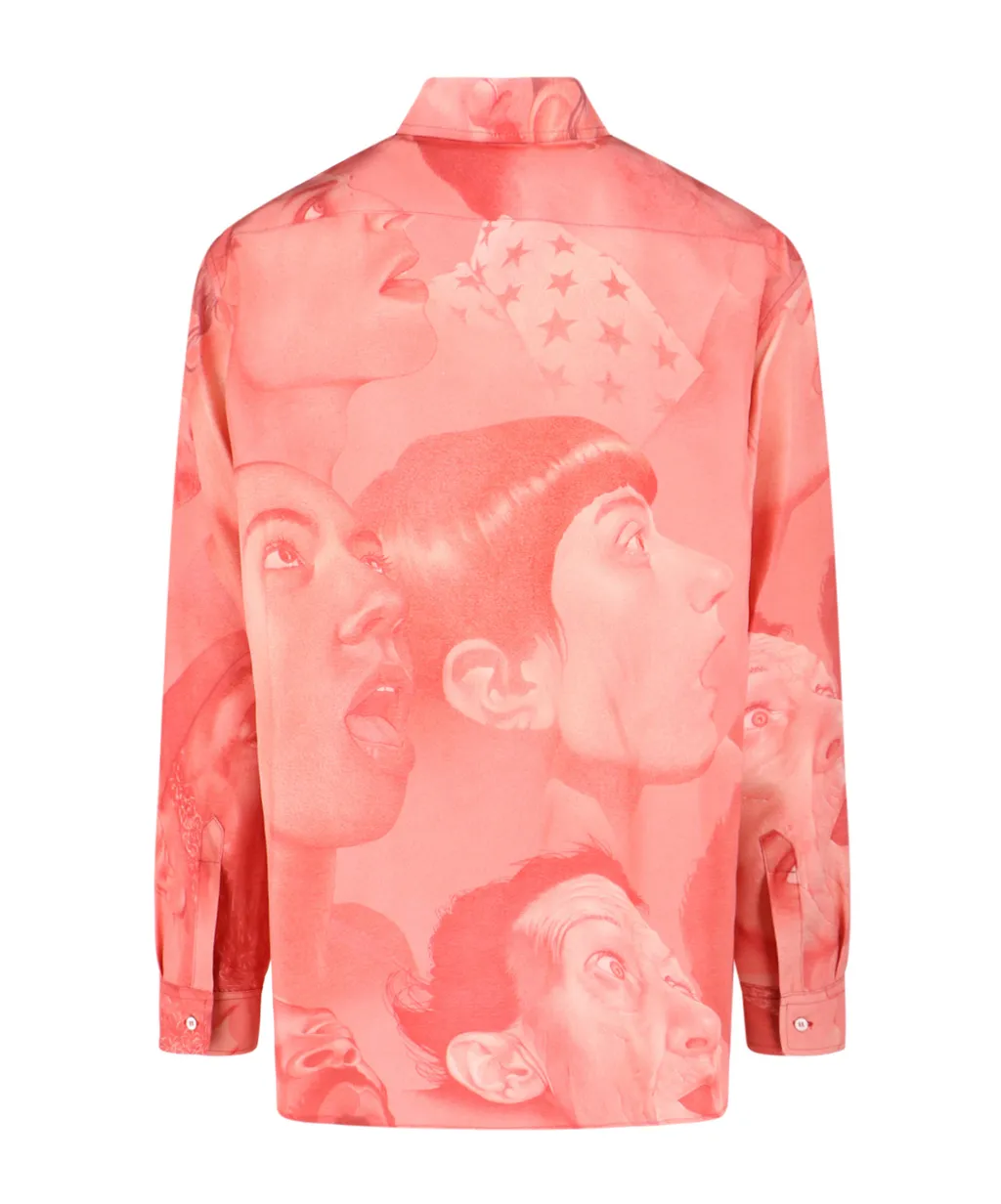 Printed Long-Sleeved Shirt