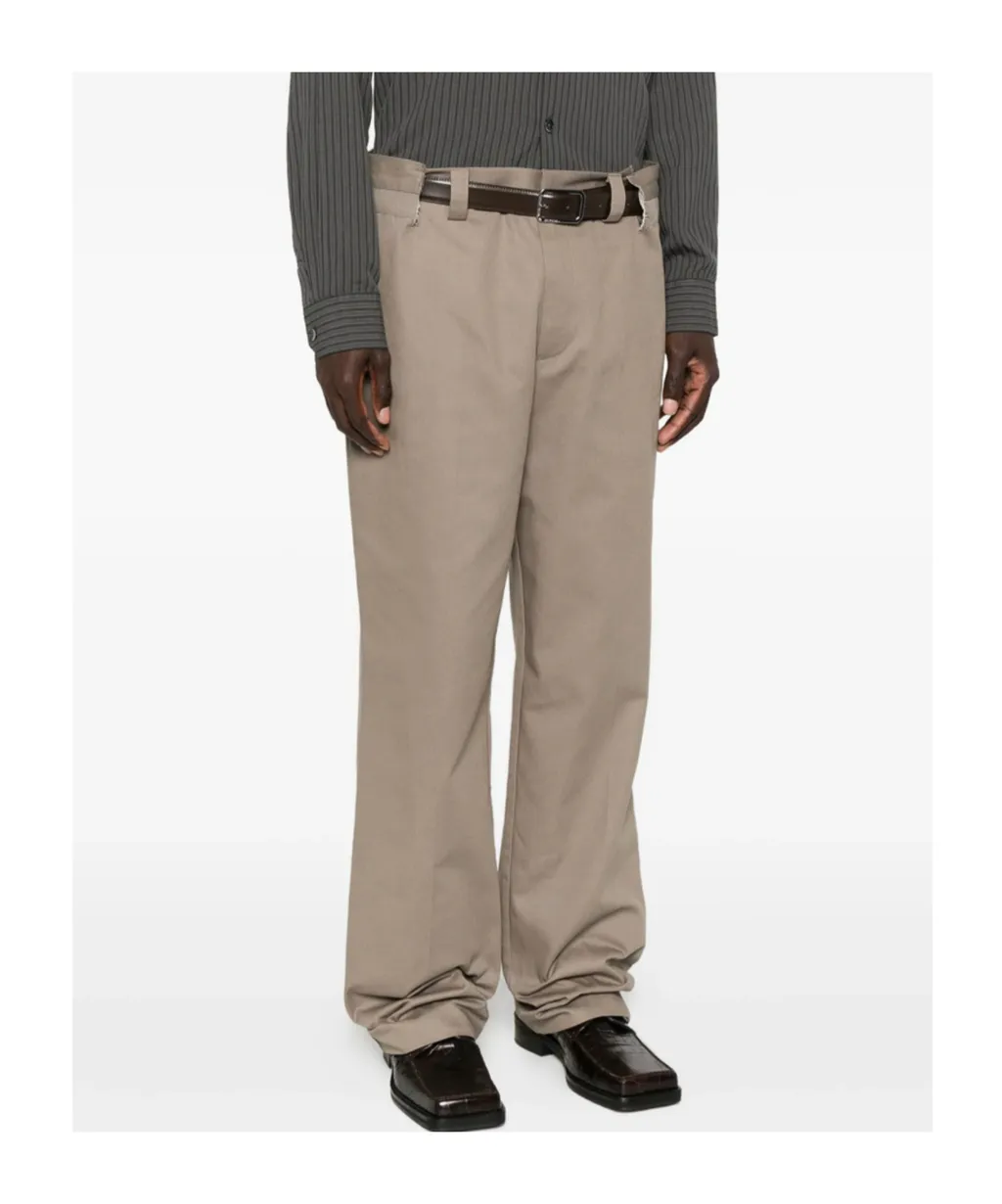 Belted Casual Pants