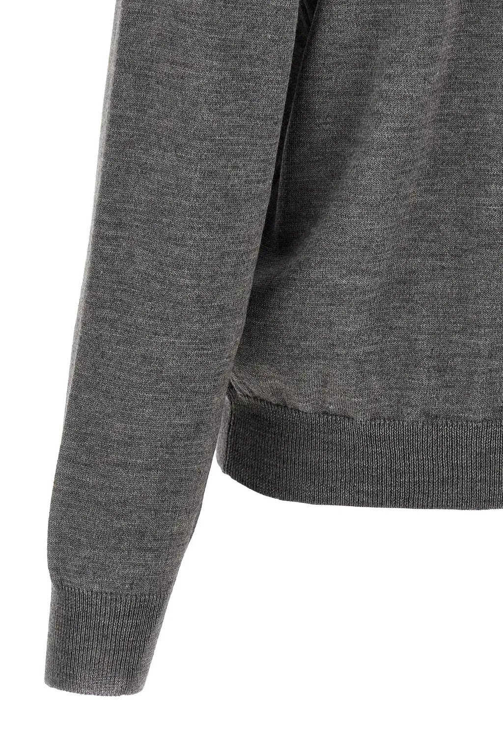 Graphic Detailed Crewneck Sweater