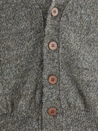 Button-Front Cardigan