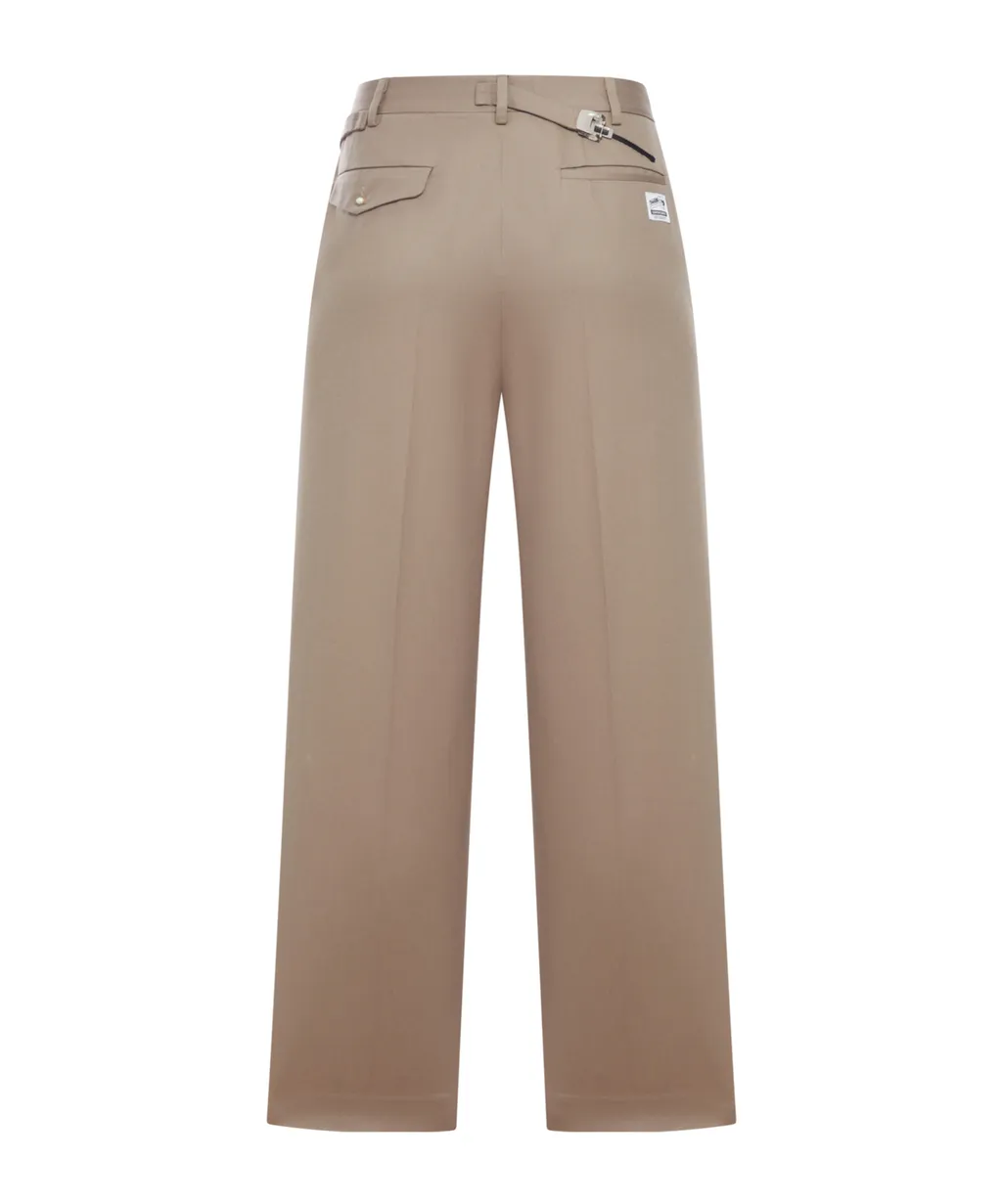 Pleated-Front Trousers