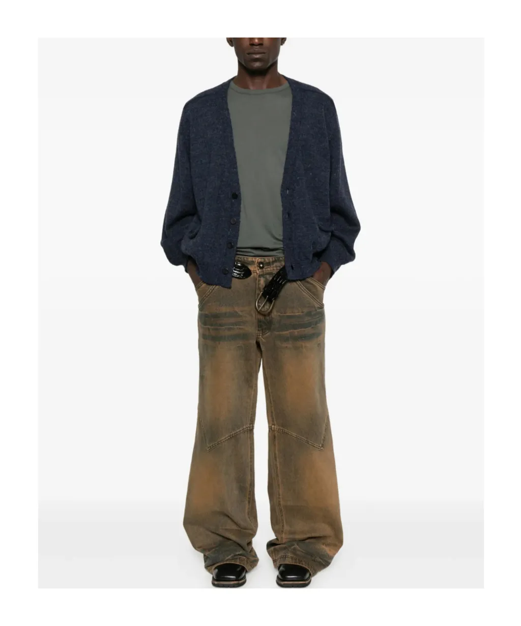 Button-Front Cardigan