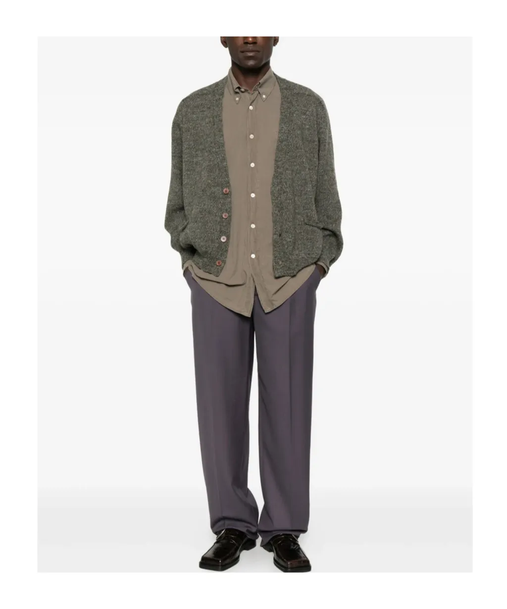 Button-Front Cardigan