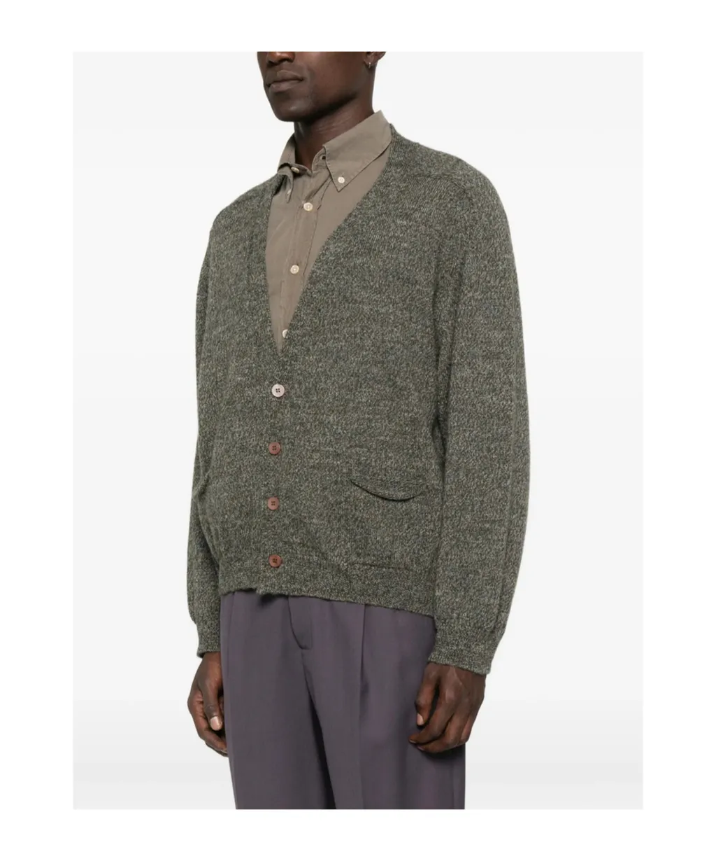 Button-Front Cardigan