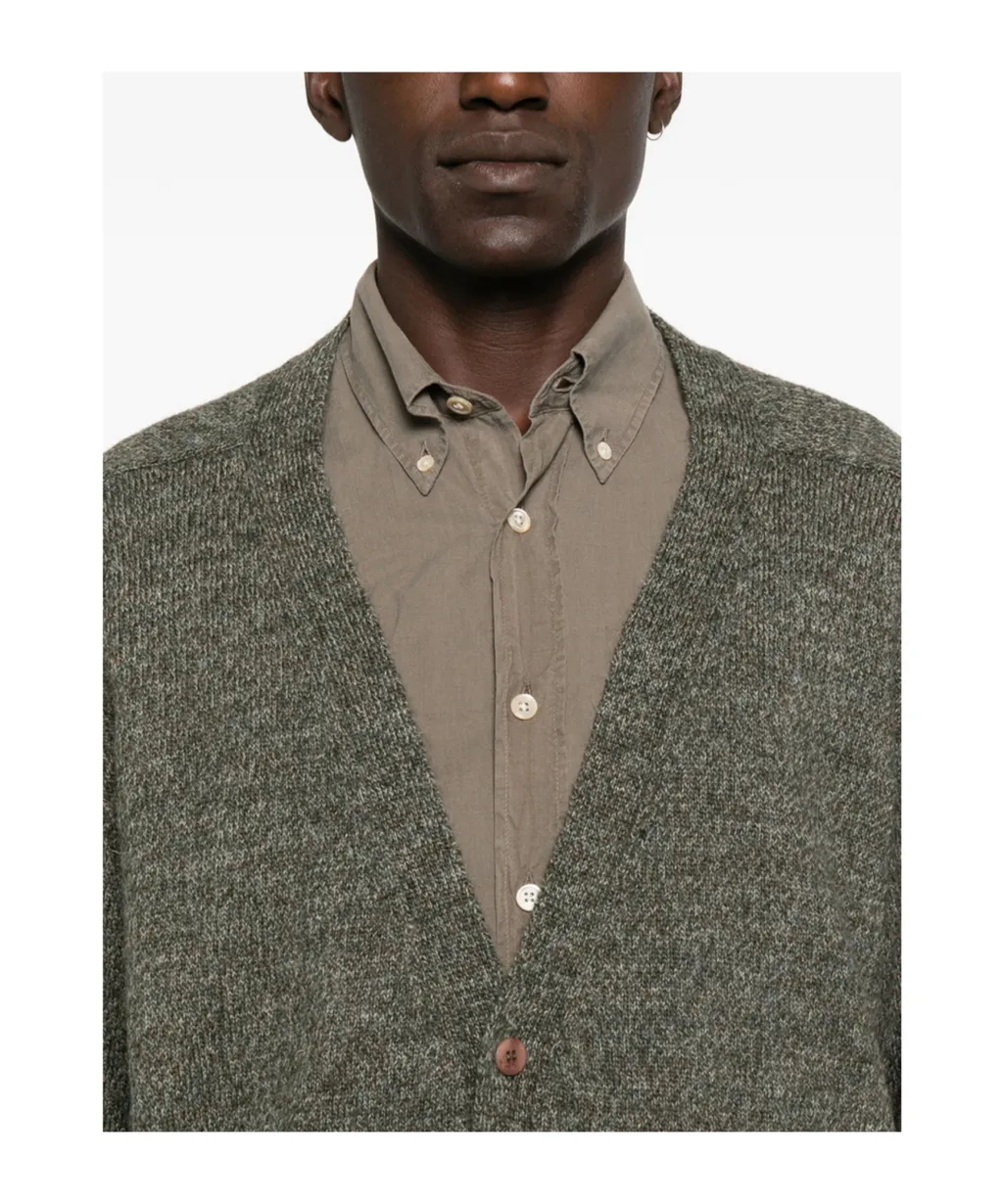 Button-Front Cardigan