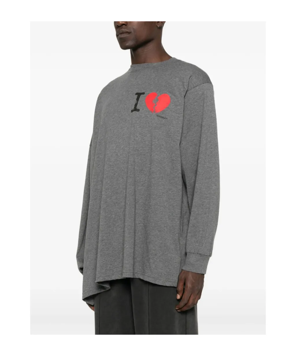 Printed Long-Sleeved T-Shirt
