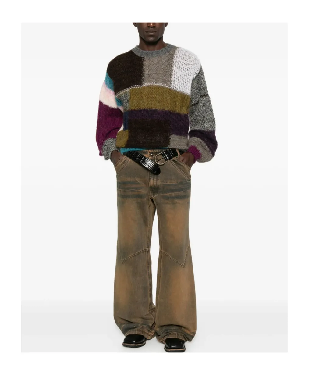 Ribbed Crewneck Sweater