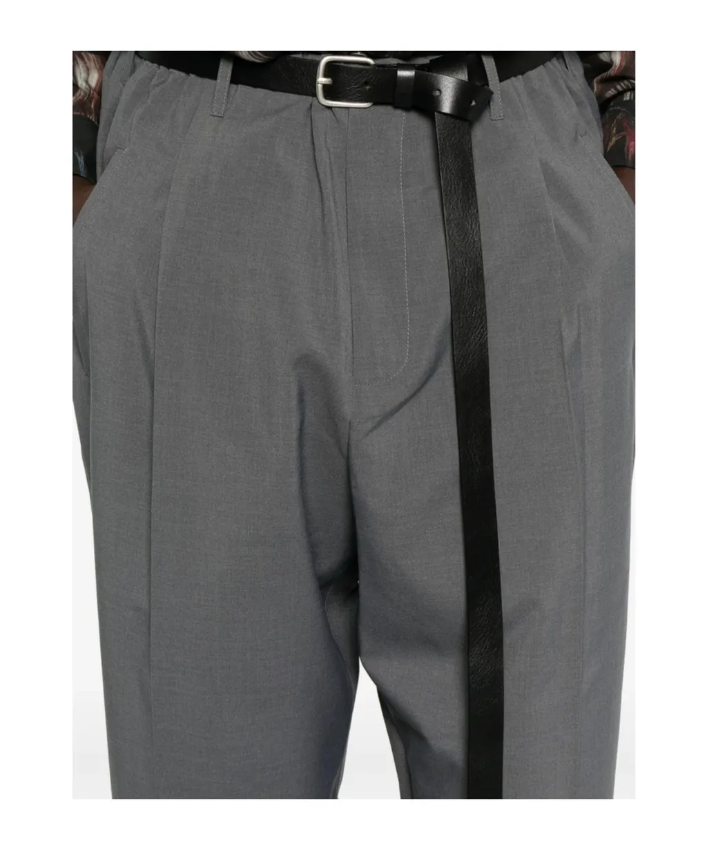 Pleated Casual Pants