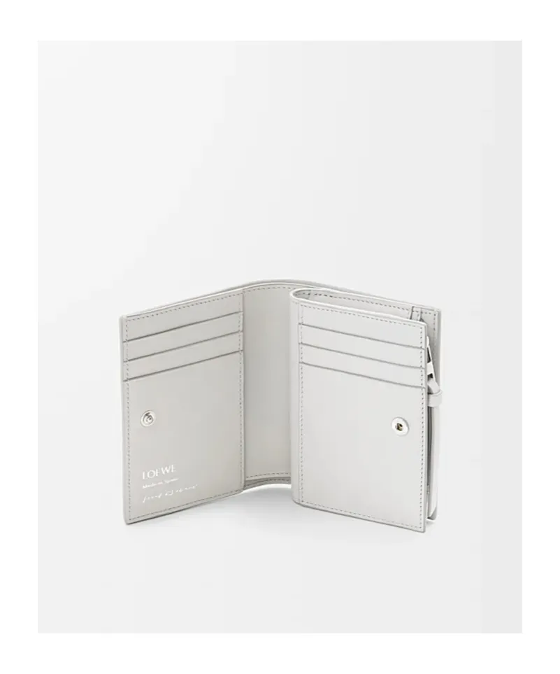 Logo Stamp Compact Wallet