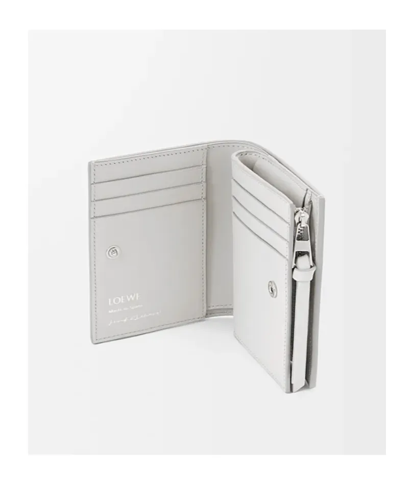 Logo Stamp Compact Wallet