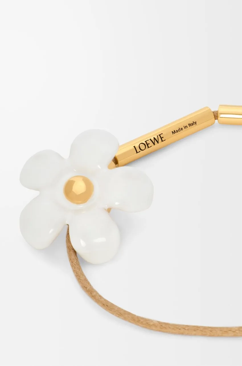 Flor Bracelet In Sterling Silver And Enamel