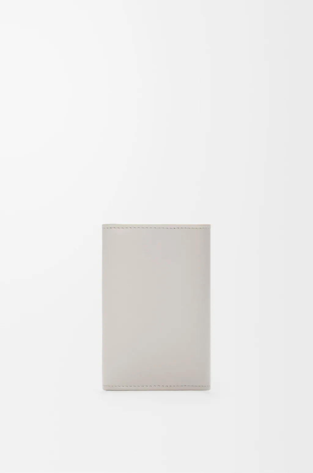 Vertical Pebble Wallet In Shiny Napa Calfskin
