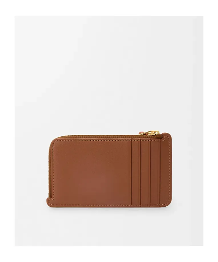 Knot Coin Cardholder In Shiny Nappa Calfskin
