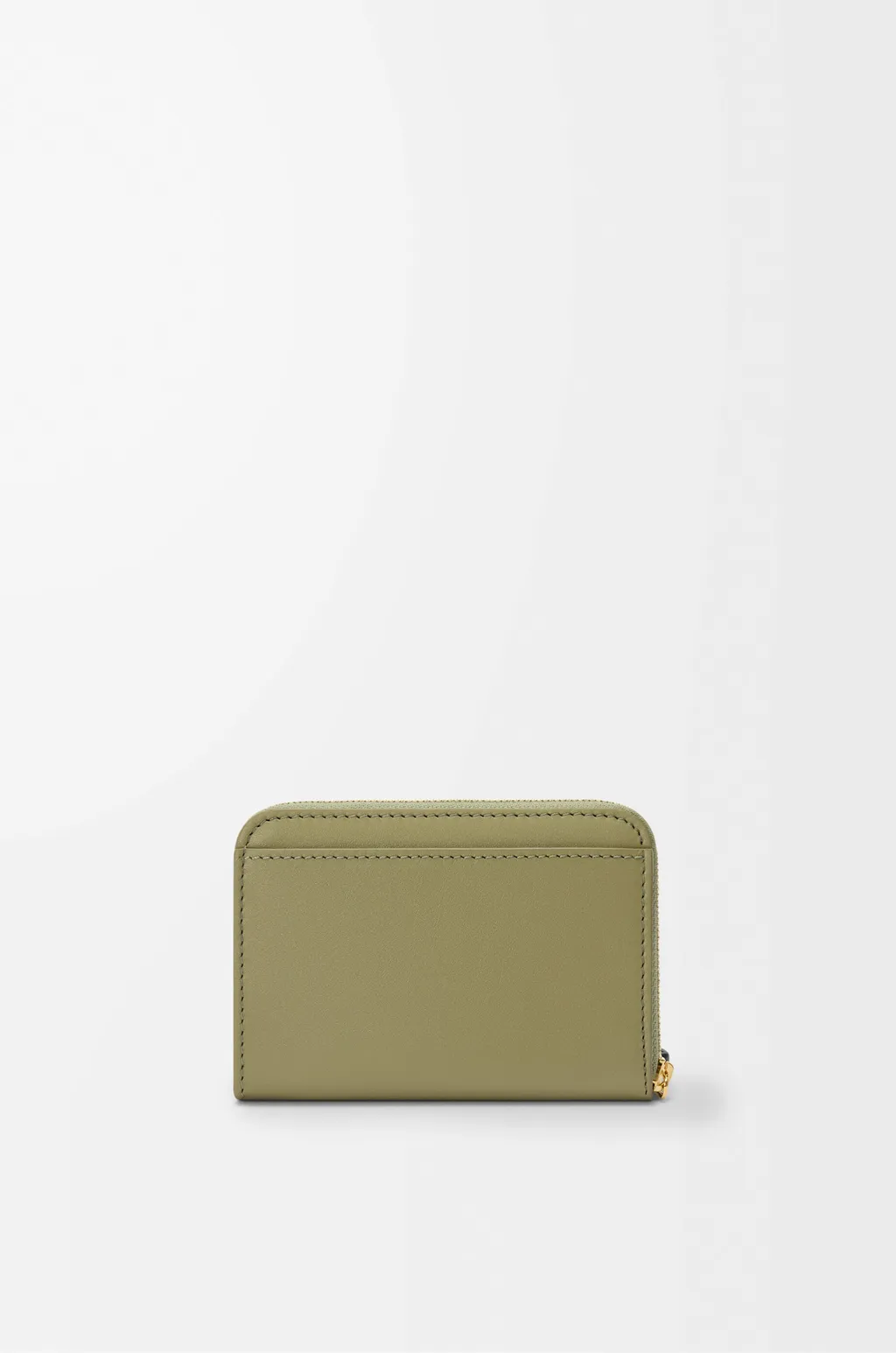 Zipped Coin Purse In Shiny Nappa Calfskin