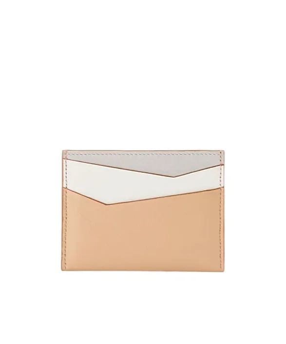 Puzzle Plain Cardholder In Classic Calfskin