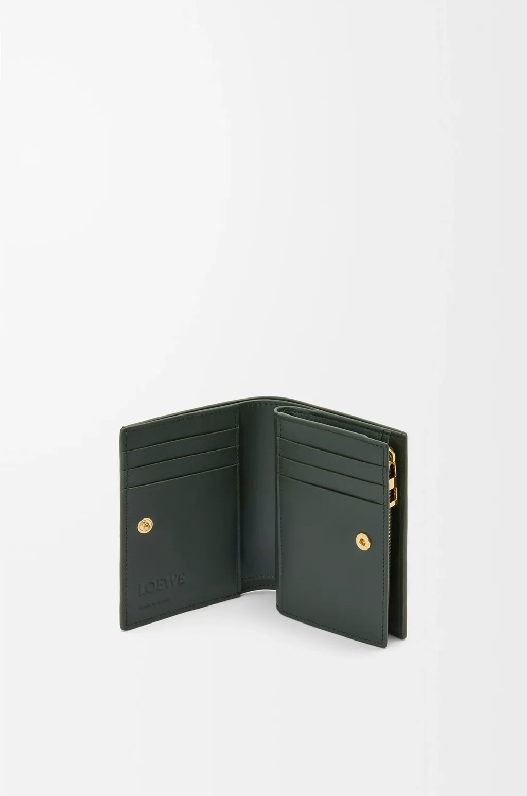 Compact Wallet In Nappa Calfskin