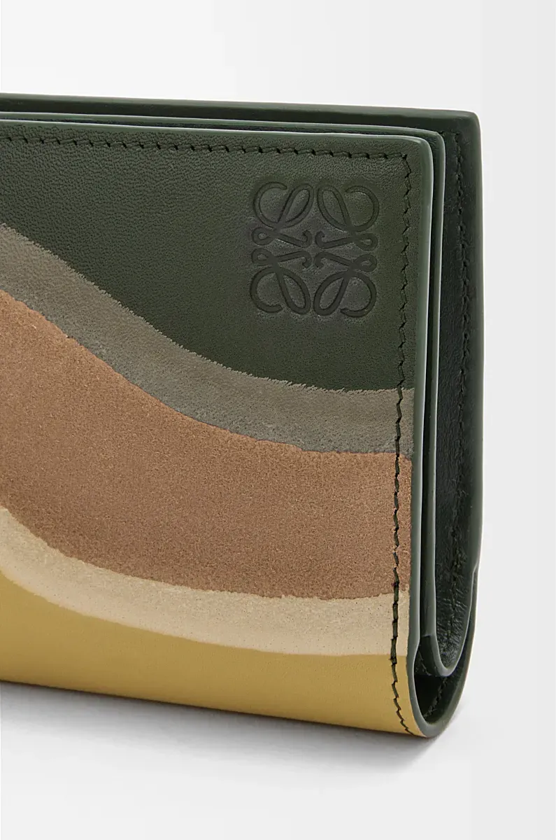 Compact Wallet In Nappa Calfskin
