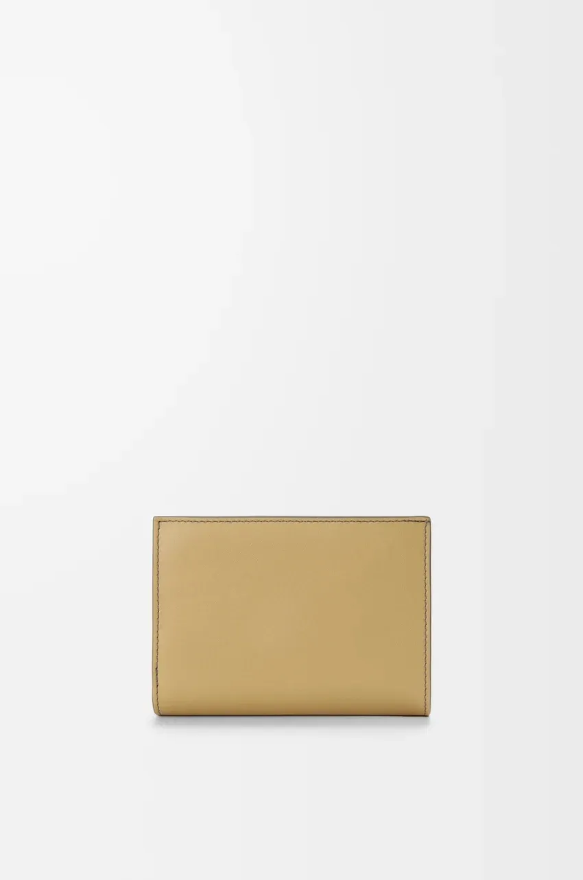 Compact Wallet In Nappa Calfskin