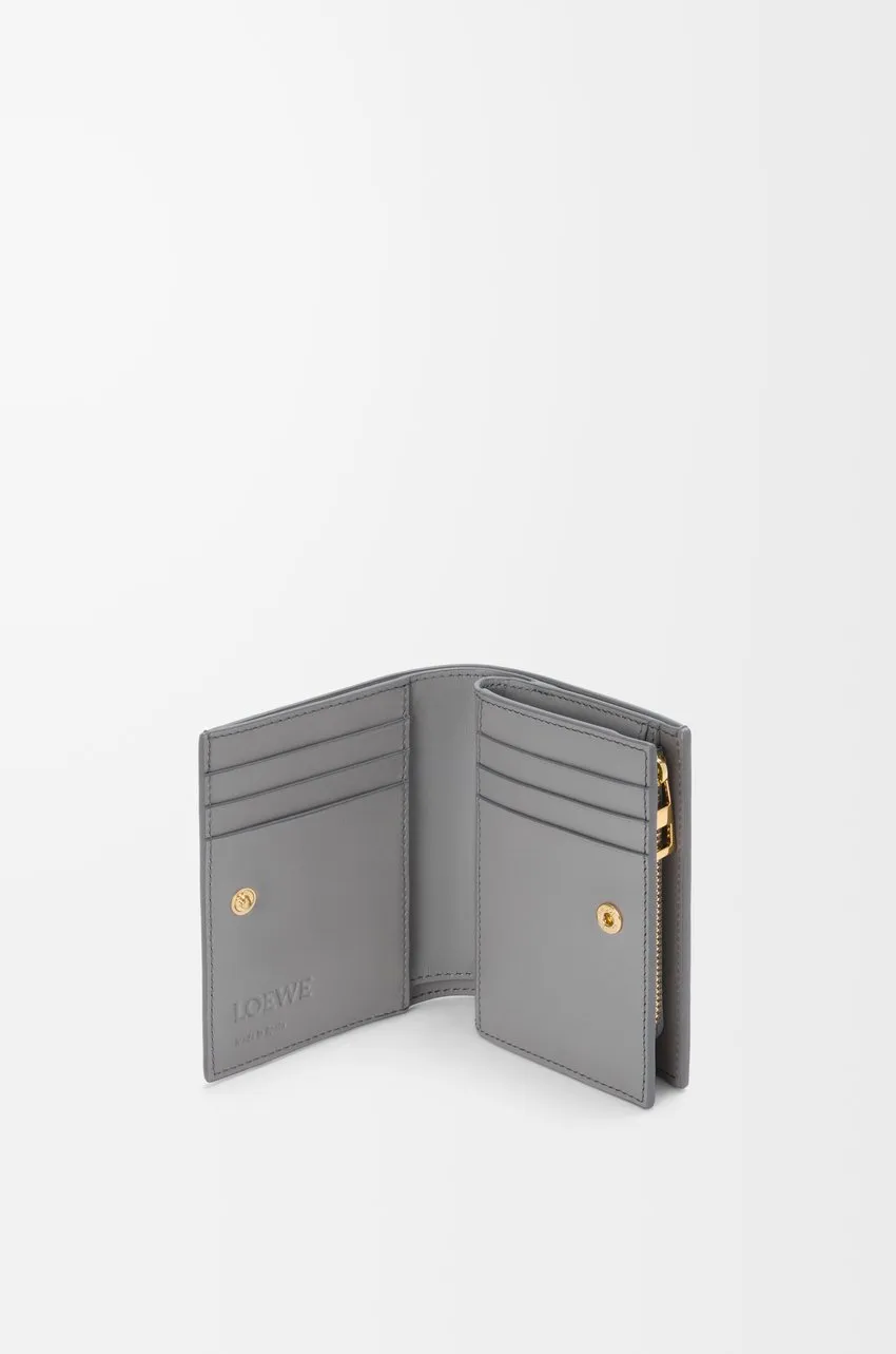 Compact Wallet In Nappa Calfskin