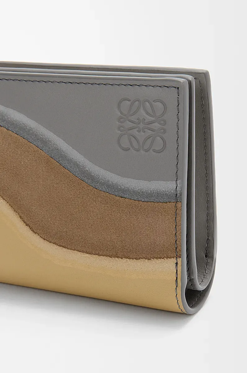 Compact Wallet In Nappa Calfskin