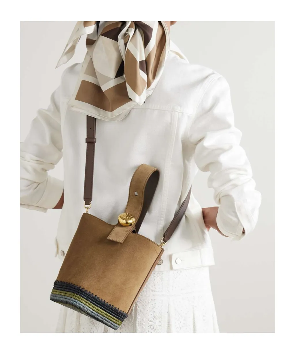 Pebble Bucket Shoulder Bag