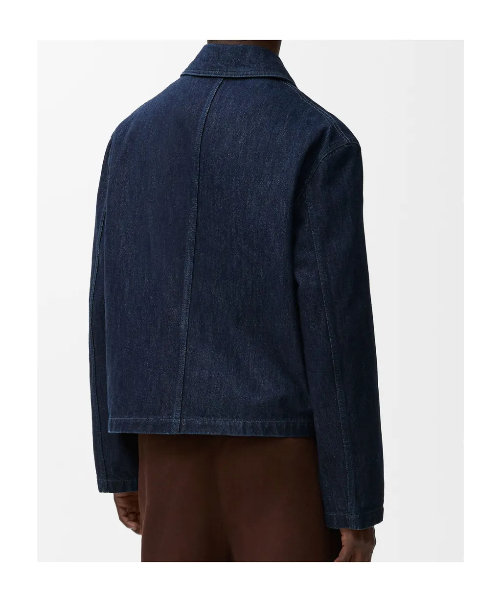 Button-Up Denim Jacket