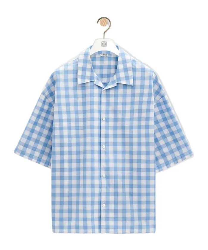 Checked Short-Sleeved Shirt