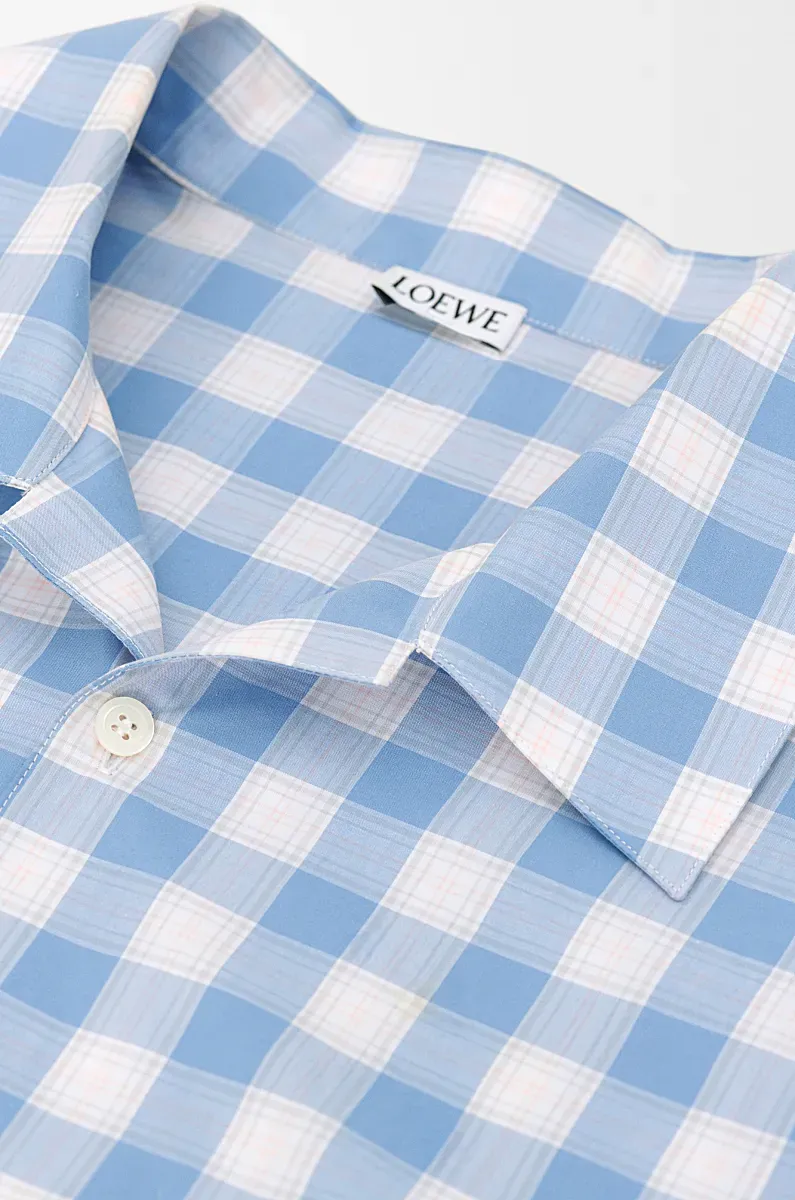 Checked Short-Sleeved Shirt