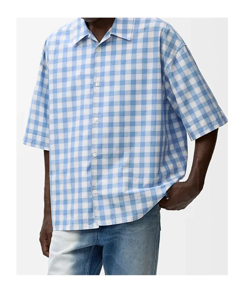 Checked Short-Sleeved Shirt