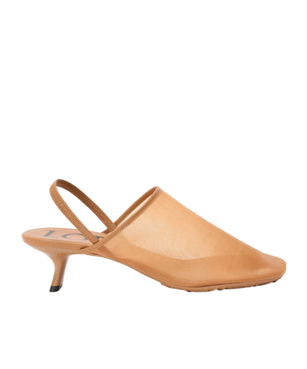 Petal Slingback Heeled Sandals