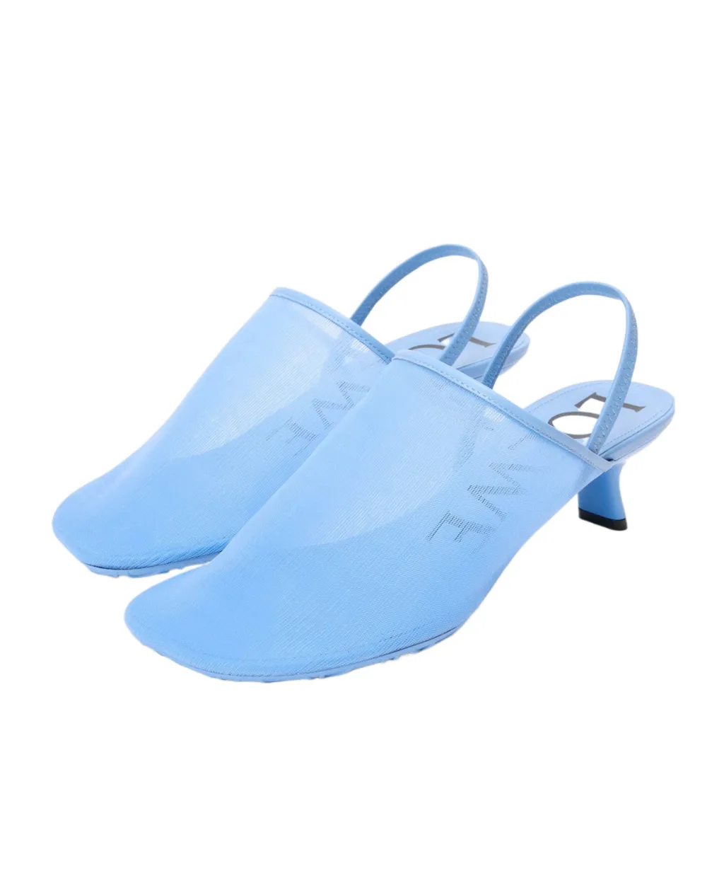 Petal Slingback Heeled Sandals