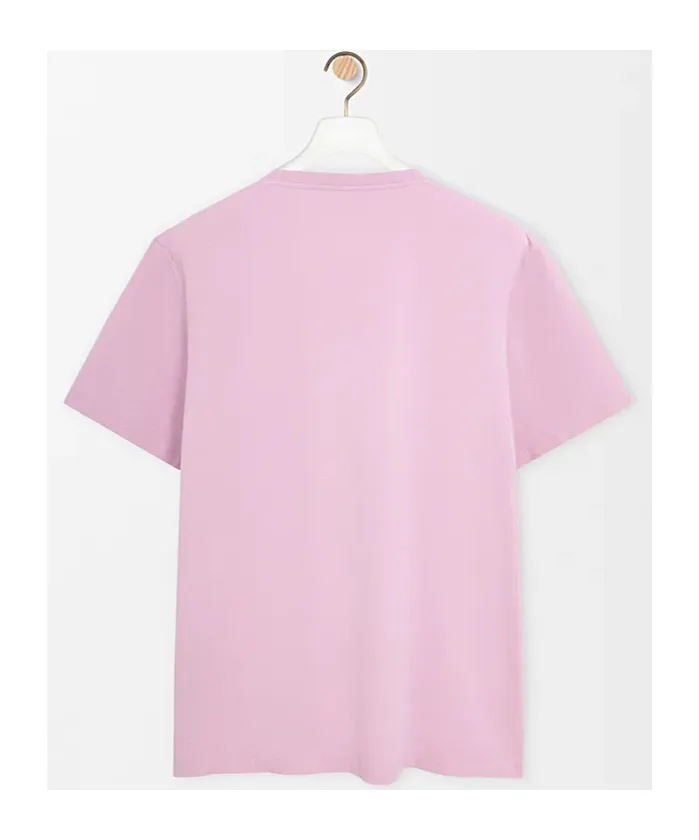 Anagram-Embroidered Crew Neck T-Shirt