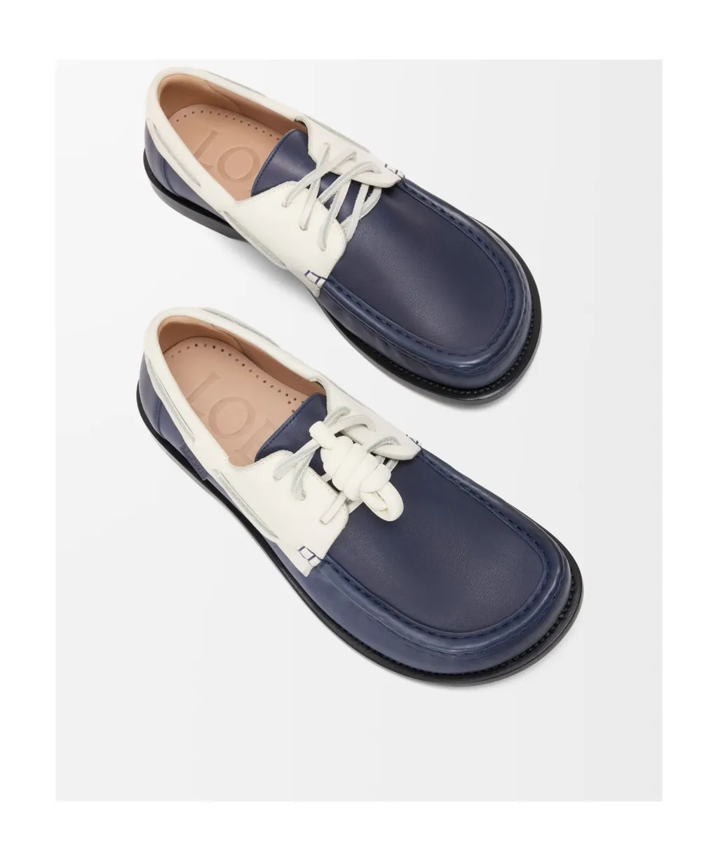 Campo Boat Shoe In Soft Calfskin