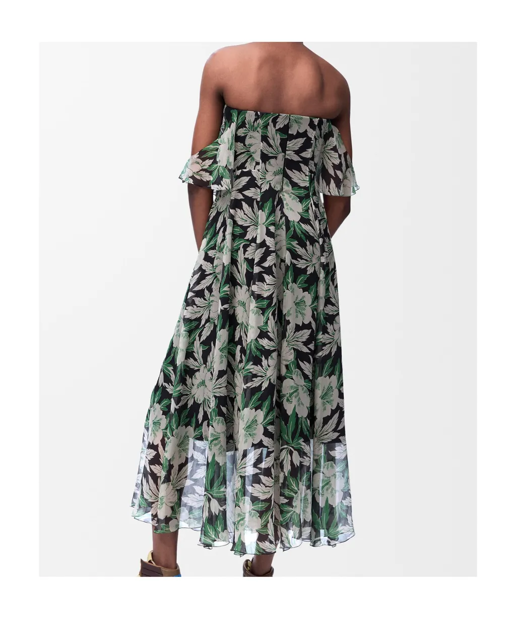Floral-Printed Dress